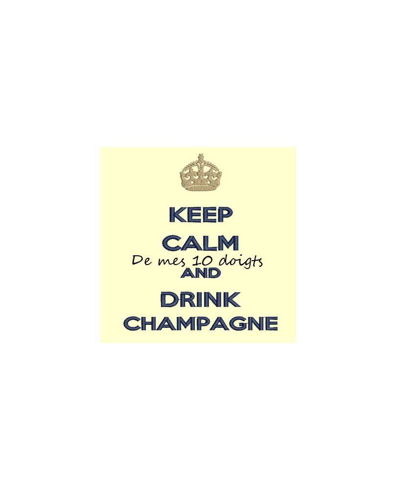 Keep Calm - 2 tailles + 2 couronnes offertes