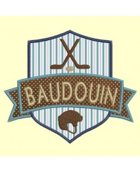 blason Rugby - 2 tailles