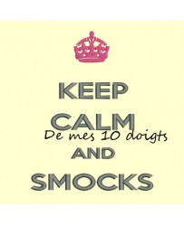 Keep Calm don't smoke - 10x18 2