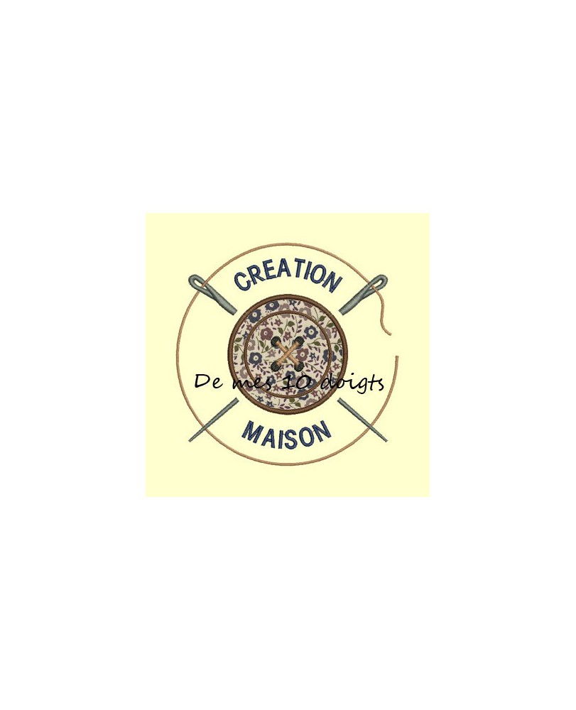 Logo création maison - 3 tailles