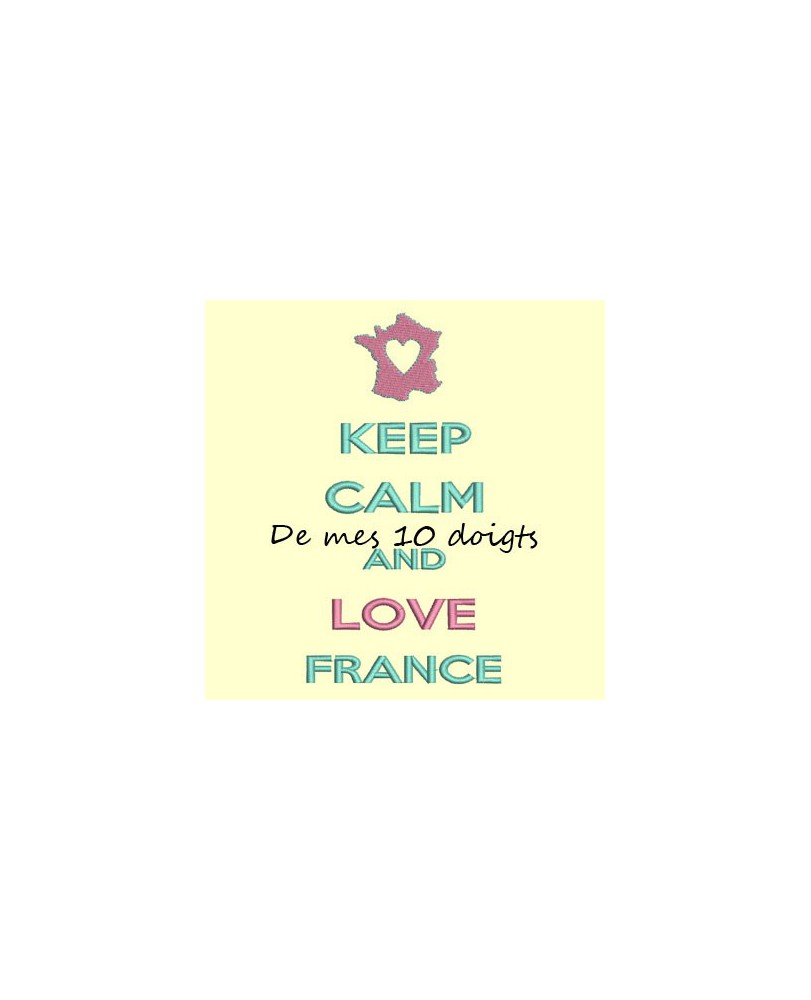 Keep Calm & smocks - 13x18