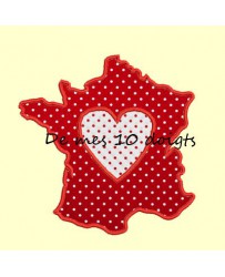 Keep Calm & love France - 10x18