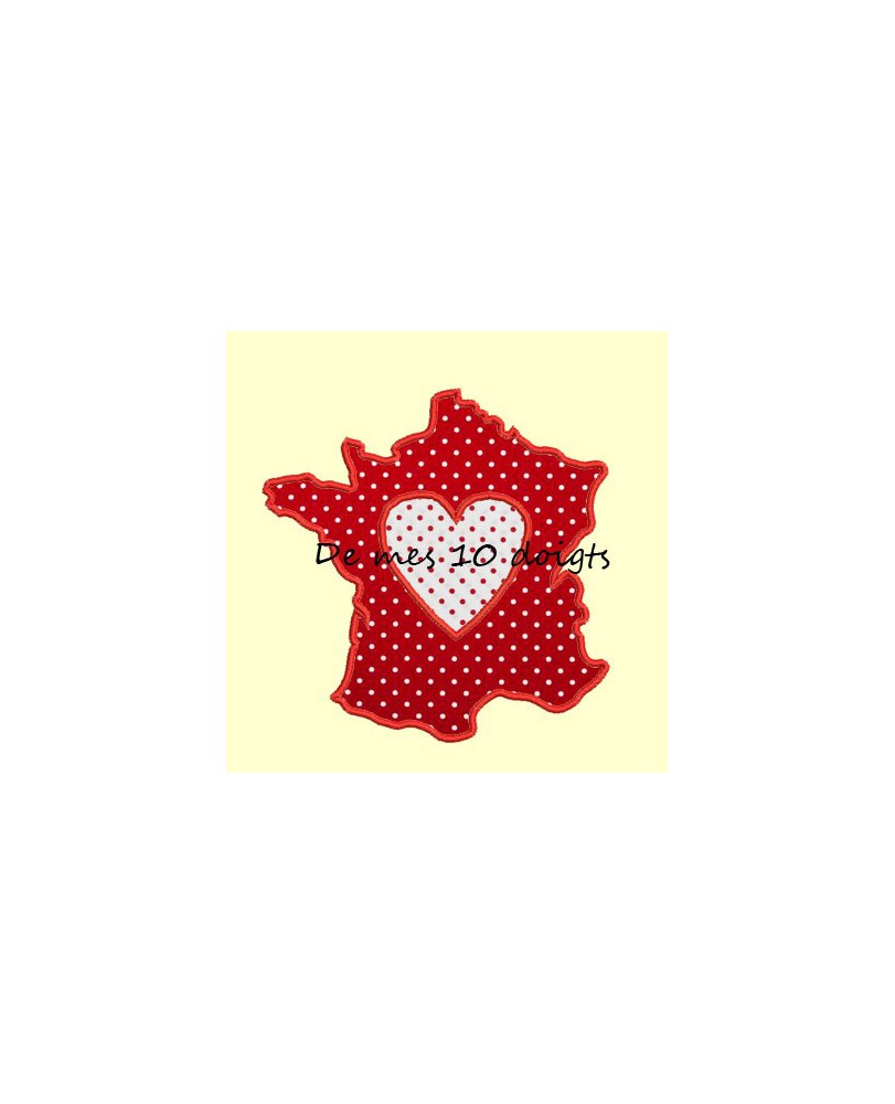Keep Calm & love France - 10x18