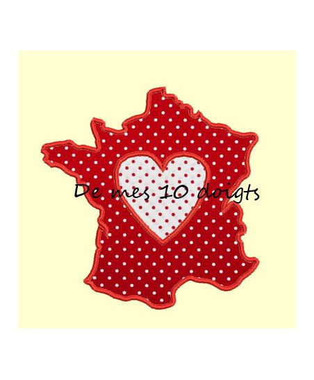 Keep Calm & love France - 10x18