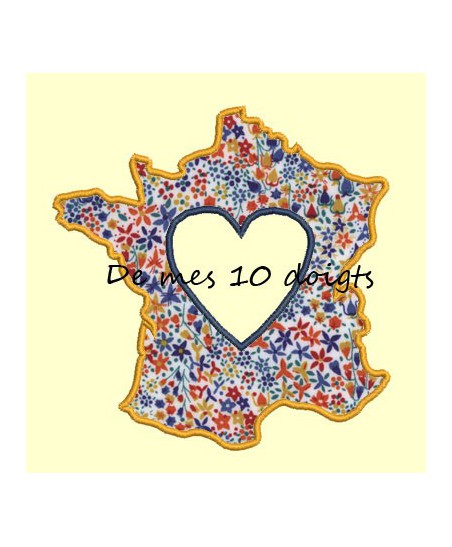 Keep Calm & love France - 10x18