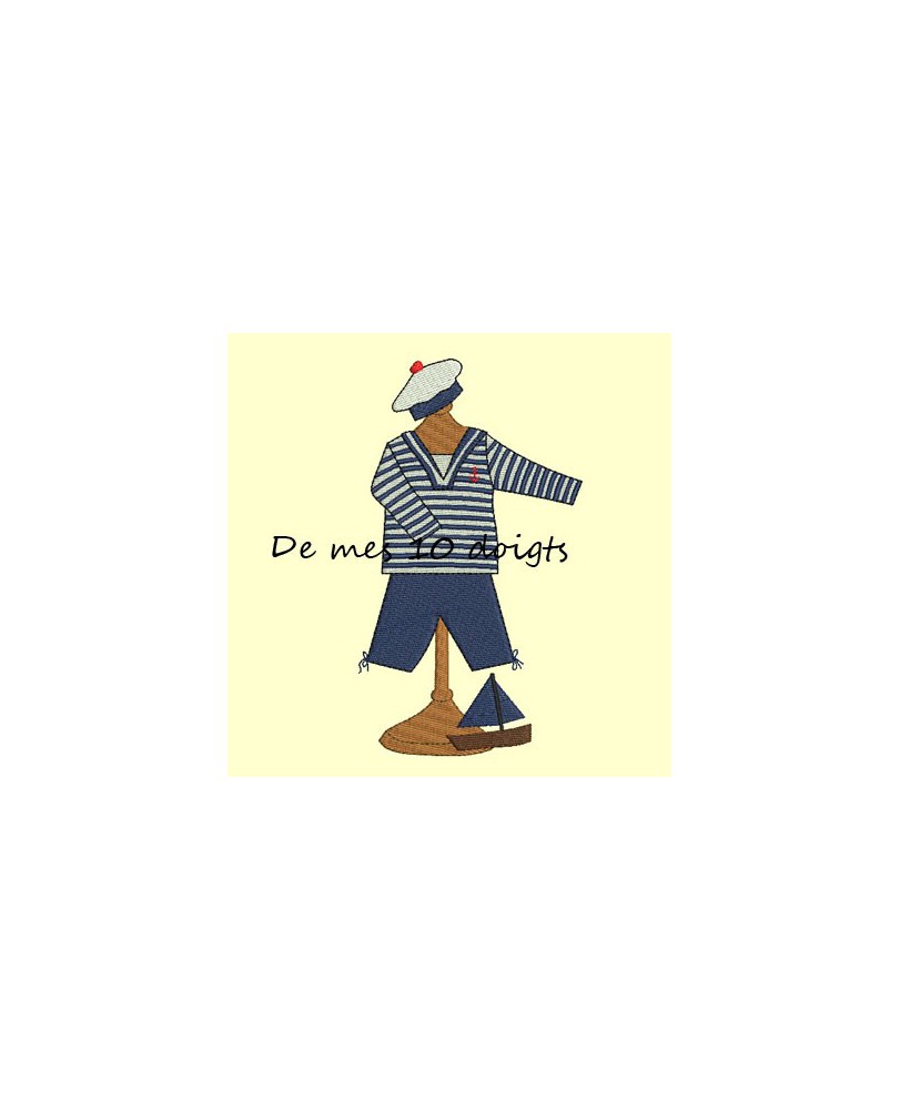 Déguisement de chevalier sur mannequin en appliqué - 3 tailles