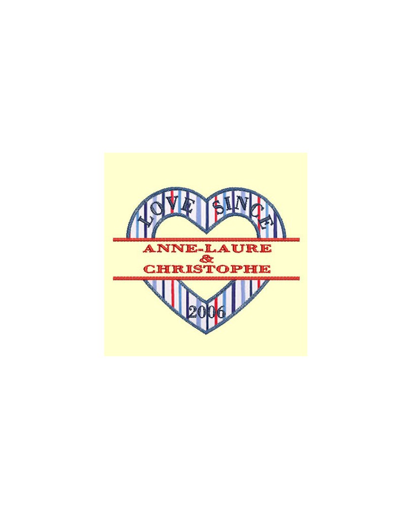 Etoile Tour en appliqué personnalisable - 3 tailles