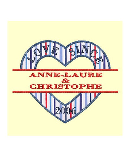 Etoile Tour en appliqué personnalisable - 3 tailles