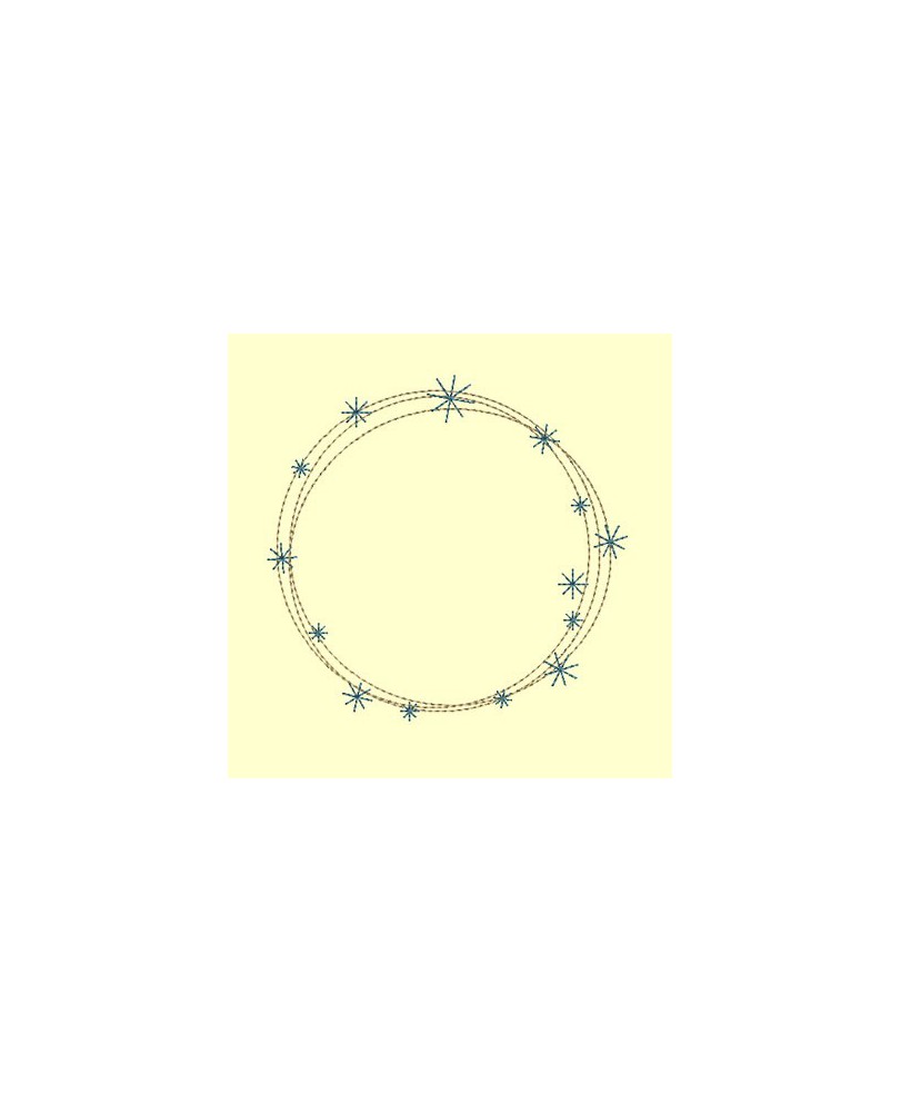 Couronne fleurie - 3 tailles 