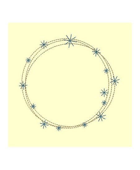 Couronne fleurie - 3 tailles 