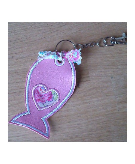 guirlande de poissons d'Avril - 5 tailles