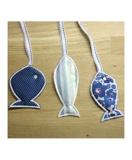 duo de porte clef poissons d'Avril - 10cm