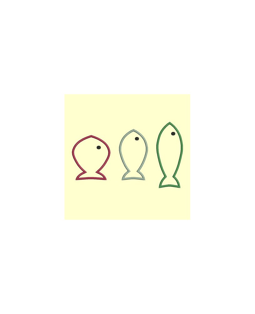 duo de porte clef poissons d'Avril - 10cm