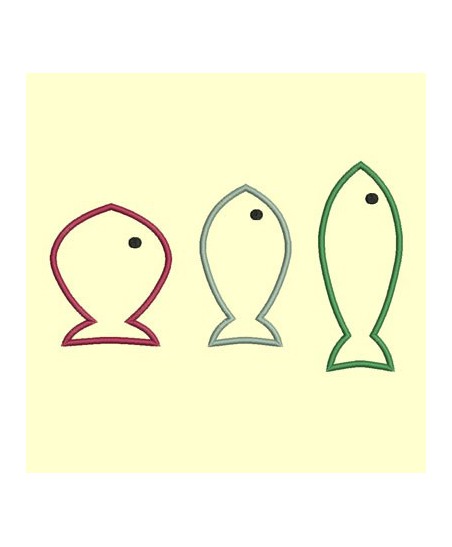 duo de porte clef poissons d'Avril - 10cm