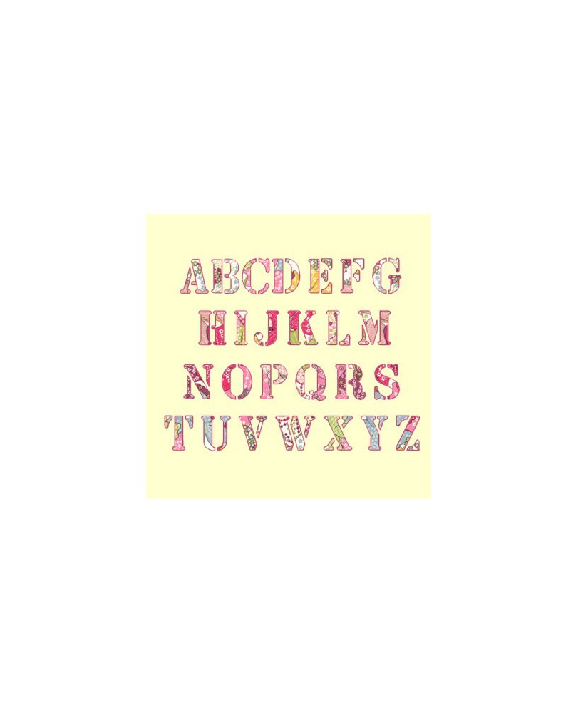 Etoile Alphabet - 3 tailles