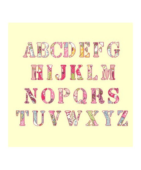 Etoile Alphabet - 3 tailles