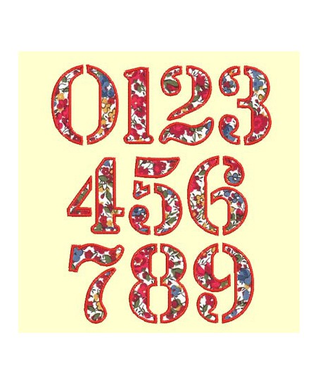 Alphabet en appliqué - 3 tailles