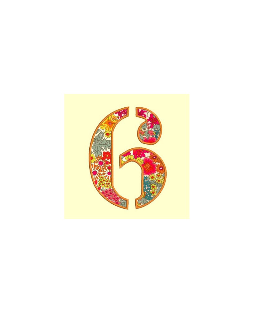Alphabet en appliqué - 3 tailles