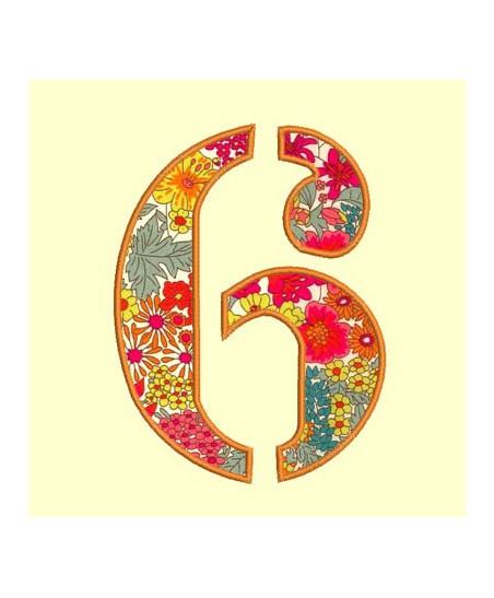 Alphabet en appliqué - 3 tailles