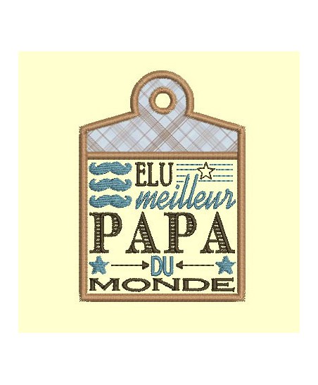 porte clefs Meilleure Maman en tout dans le cadre