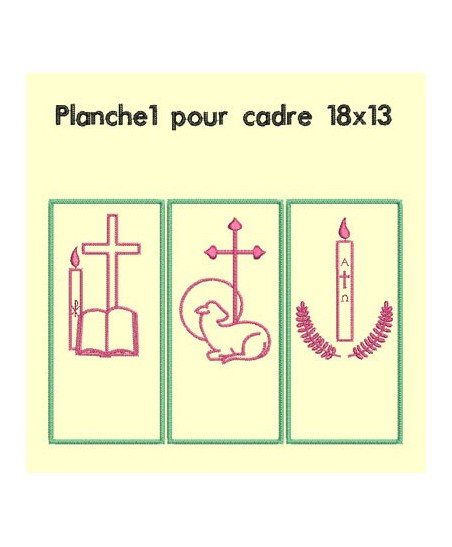 Signet Profession de Foi - 6 dessins