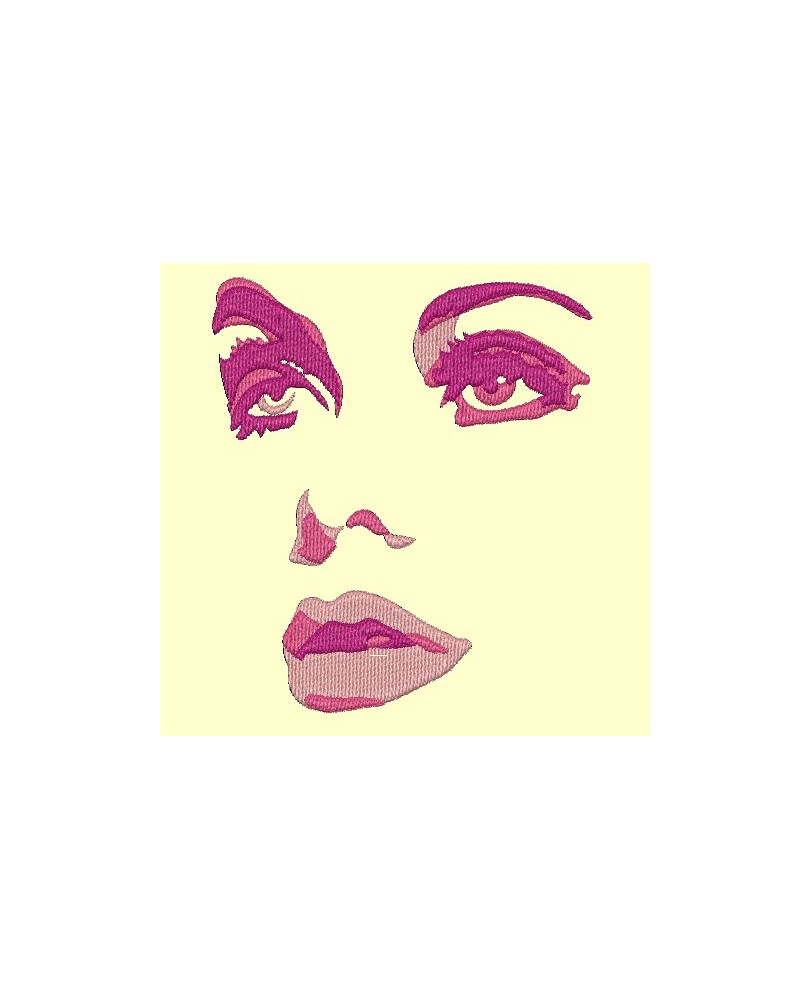 Visage femme - Accueil