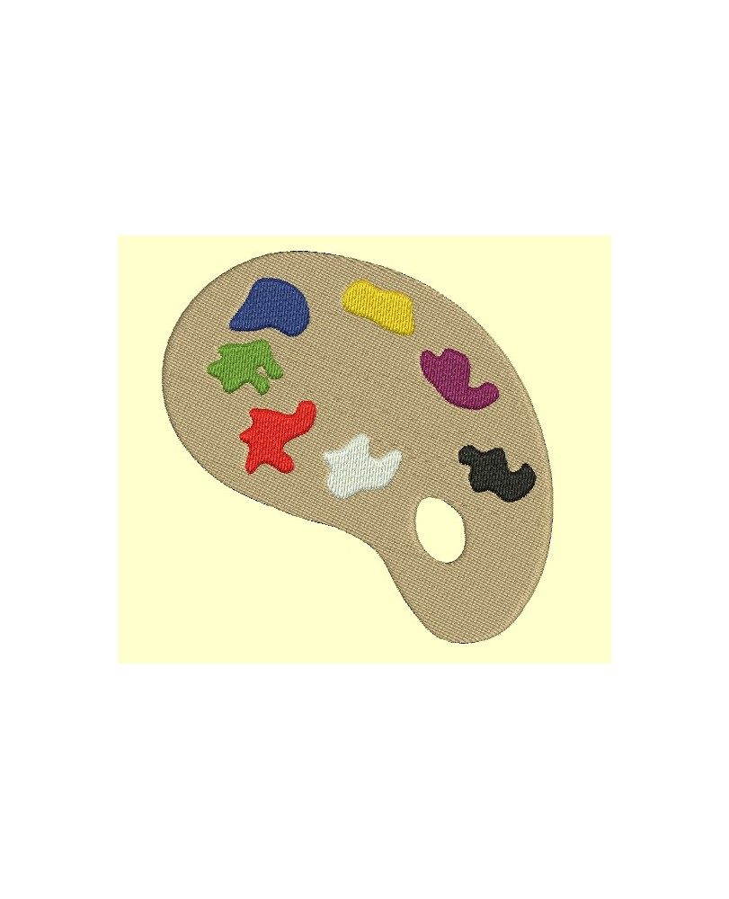 Palette de peinture - Accueil