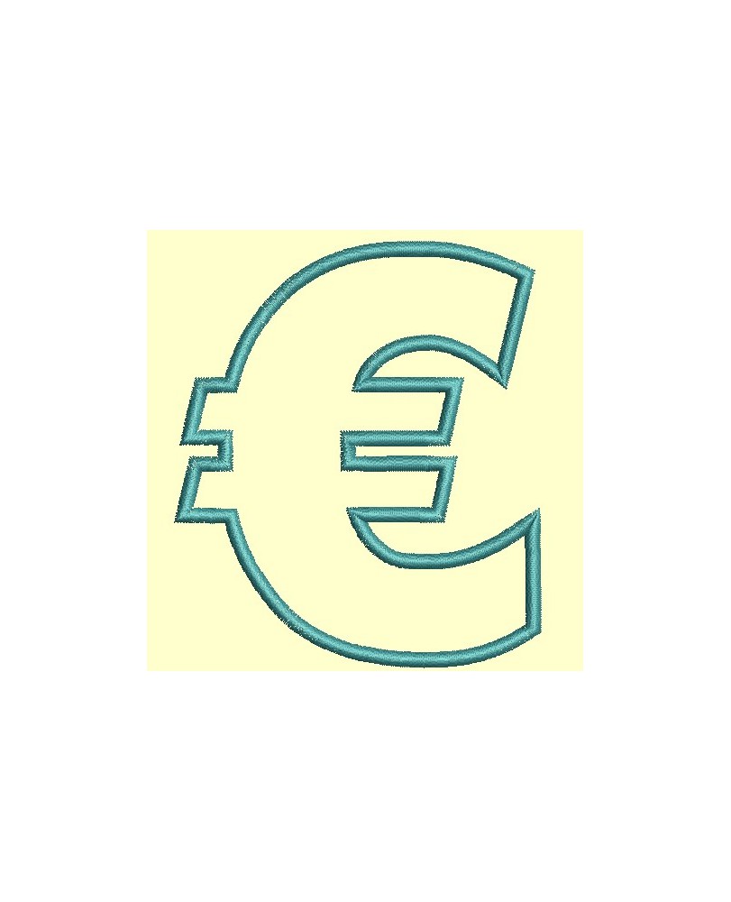 Euro en appliqué - Appliqués
