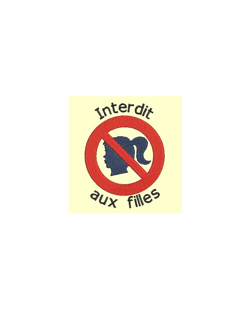 Interdit aux filles - Accueil