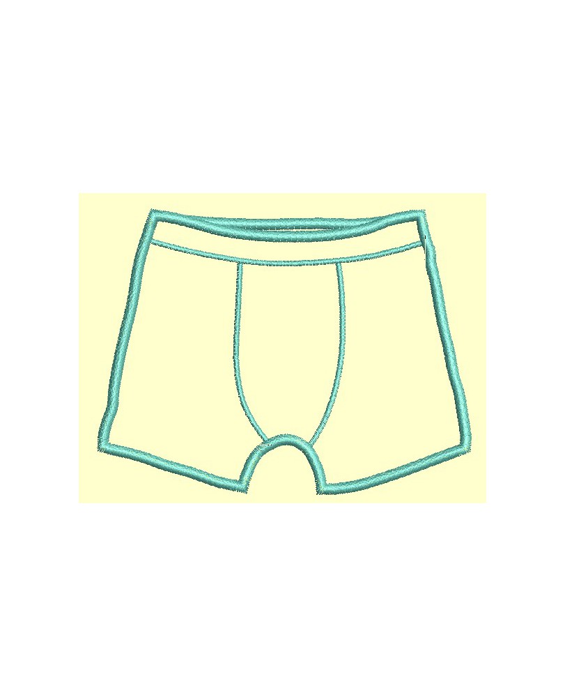Boxer en appliqué - Accueil