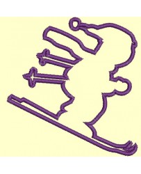 Tout schuss en appliqué - Appliqués