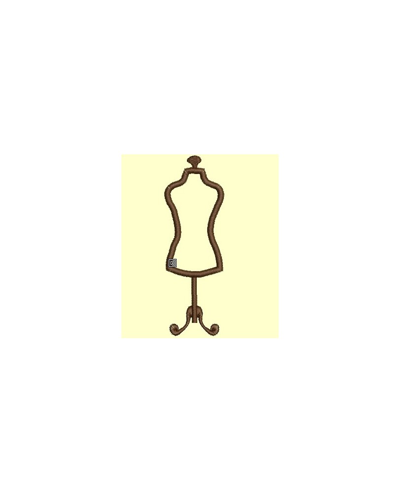 Mannequin de Couture en appliqué - Appliqués