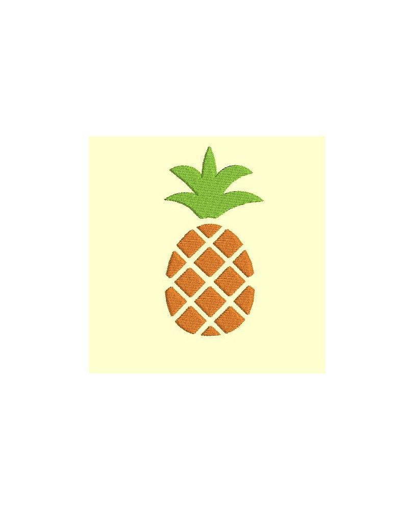 Ananas en silhouette - 3 tailles