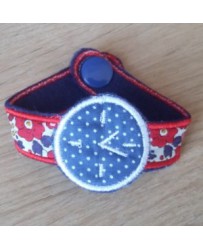 montre ronde - tout dans le cadre -