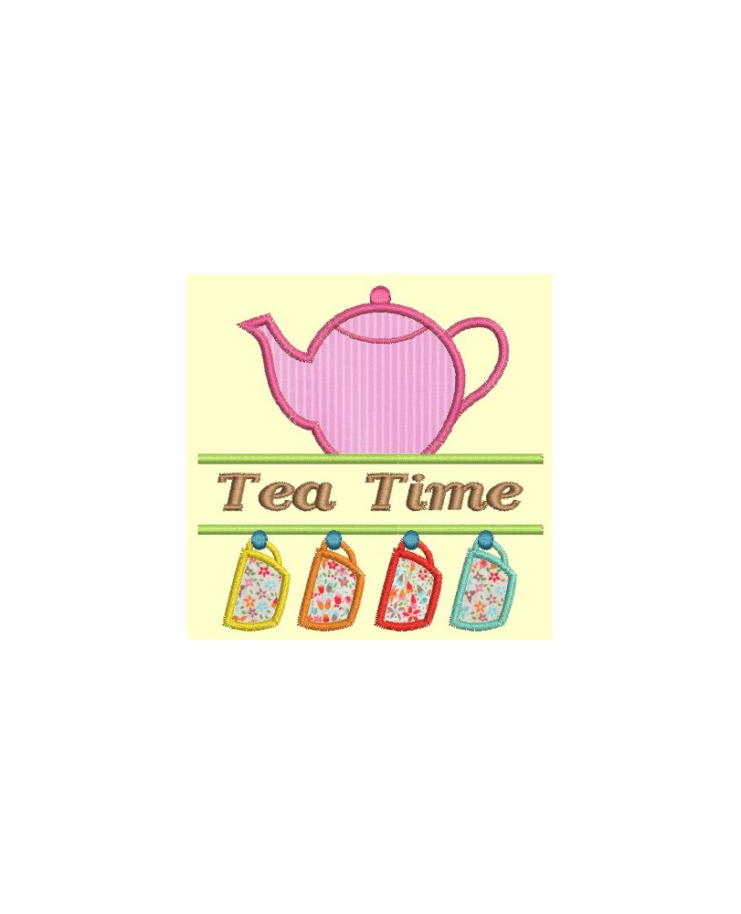 Tea time, tasses en ordre - 3 tailles