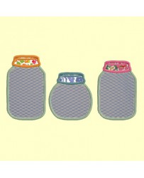 trio de pots de mercerie - 4 tailles 2