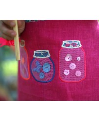 trio de pots de mercerie - 4 tailles