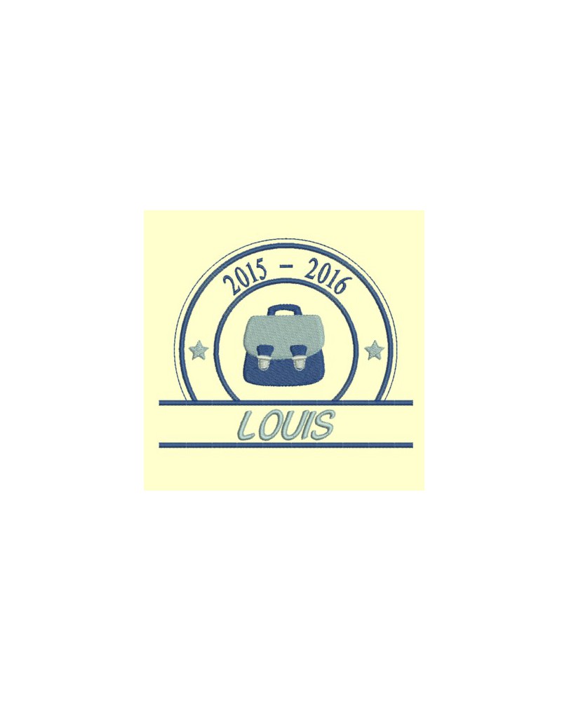 logo à personnaliser école 2015-2016 - 3 tailles