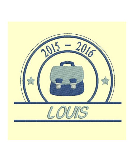 logo à personnaliser école 2015-2016 - 3 tailles