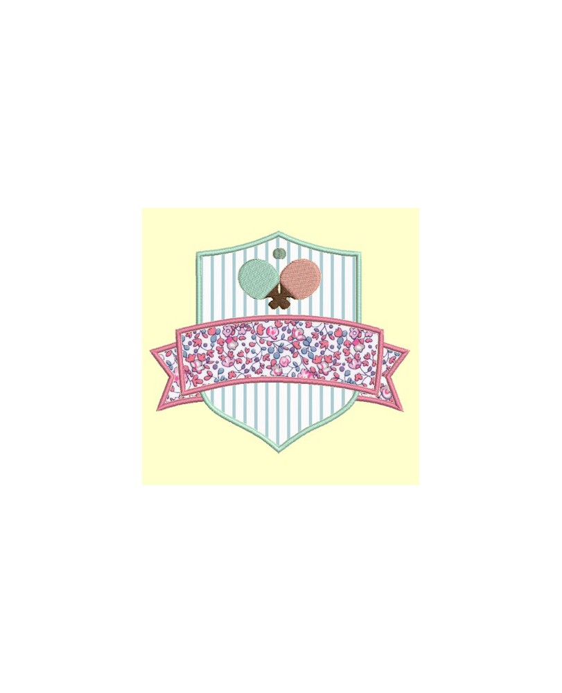 blason Ping Ping - 2 tailles
