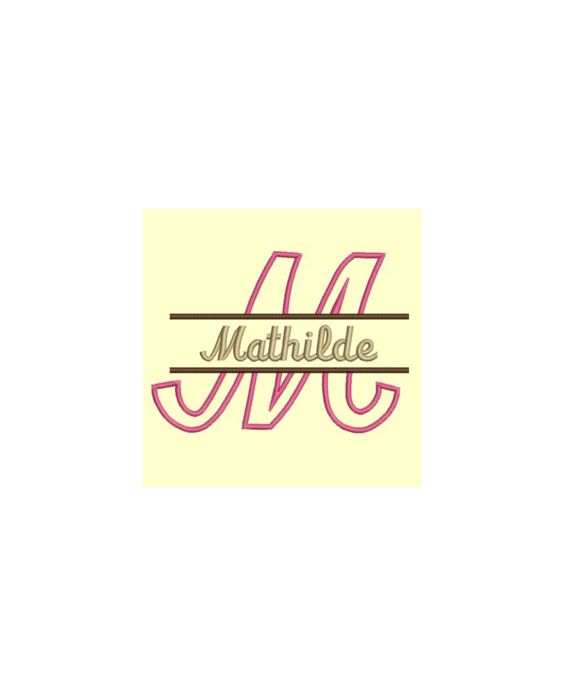 Alphabet personnalisable