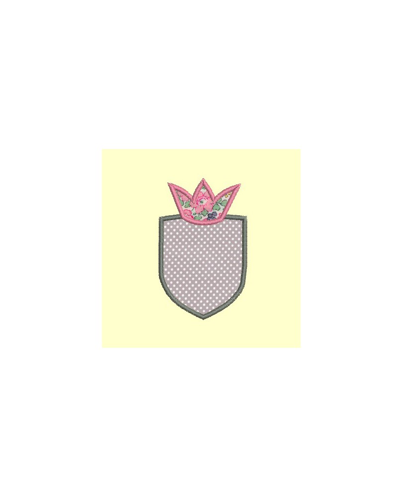 Blason princesse - 6 tailles