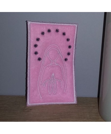 Signet Vierge Marie en tout dans le cadre