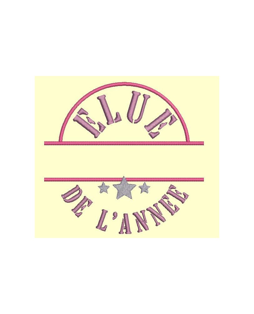 Elu / Elue de l'année à personnaliser - 4 tailles Elu / Elue de l'année à personnaliser - 4 tailles