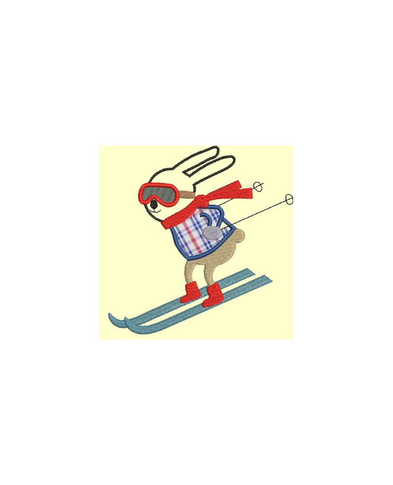 lapin ski - 4 tailles