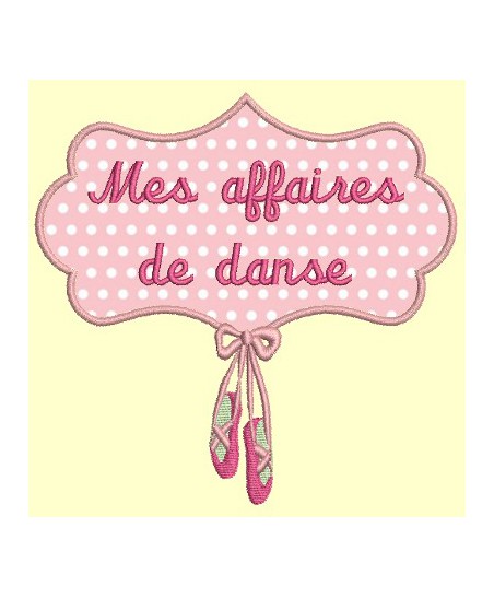 Cadre Danseuse - 4 tailles