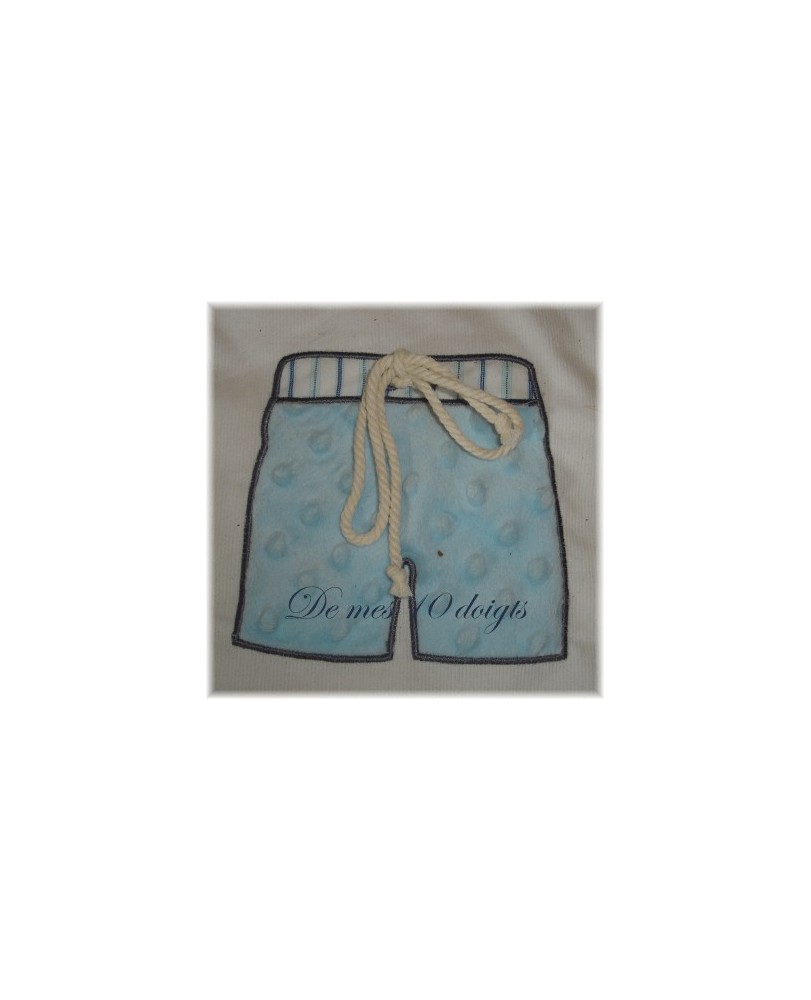 Caleçon de bain - Appliqués