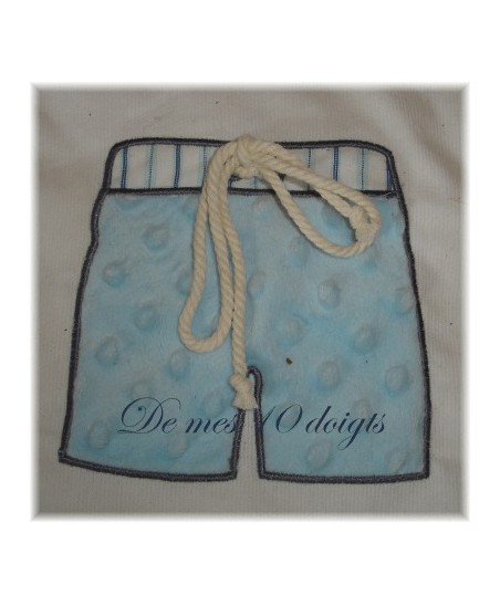 Caleçon de bain - Appliqués