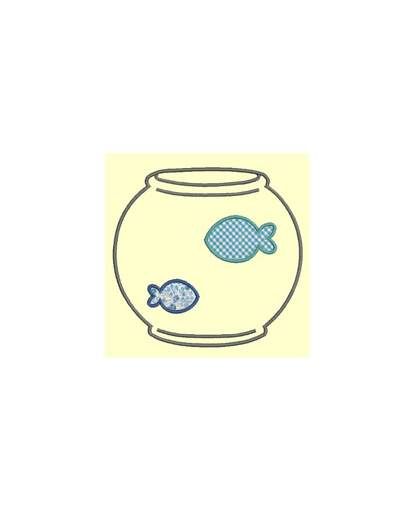Bocal de poissons - 3 tailles