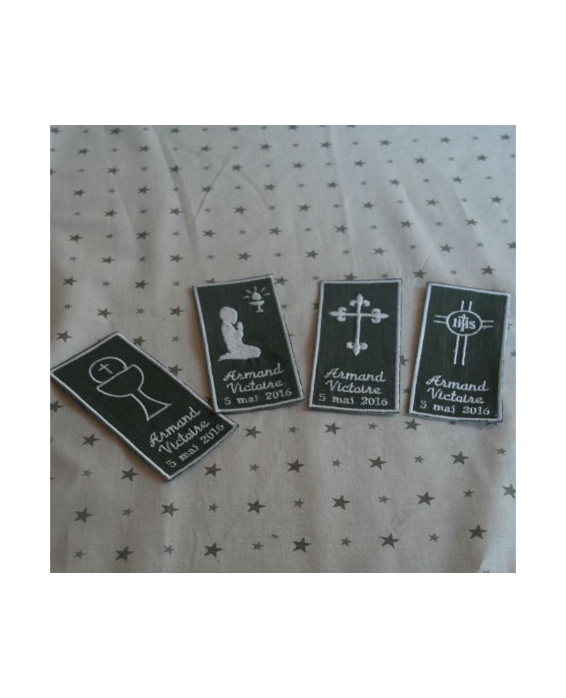 Signets Première Communion en tout dans le cadre - 6 dessins